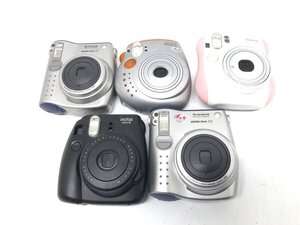 FUJIFILM instax mini インスタントカメラ 計5点セット まとめ売り■ジャンク品