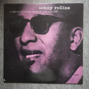 LPレコード　ソニー・ロリンズNight At The Village Vanguard: ヴィレッジ ・ヴァンガードの夜 Sonny Rollins　国内盤　美品