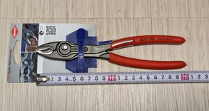 在庫あり★クニペックス【KNIPEX】200㎜ツイングリップ Twin Grip スリップジョイントプライヤー 8201-200SB　新品未使用