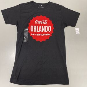 コカ・コーラ Coca-Cola Tシャツ　未使用　半袖　ブラック　黒　Sサイズ　メンズ　レディース　ロゴ　ブランド