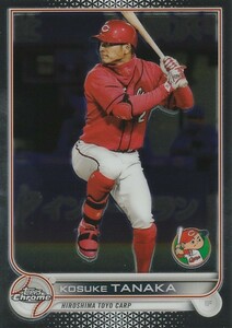 TOPPS 2022 NPB CHROME 田中広輔 14 レギュラーカード