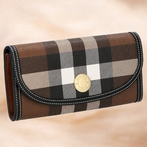 バ－バリ－ 長財布 メンズ レディース ブランド BURBERRY 8062299 ダークバーチブラウン