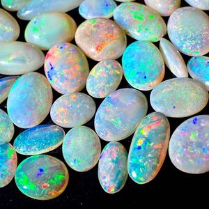 1円〜!!遊色効果!!☆天然オパールおまとめ100.5ct☆j 約20.1g ルース 裸石 宝石 ジュエリー jewelry opal w4 た49