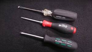 ・＜22113＞　ブランドドライバーセット　3本　Wiha K-TOOL KIPPER