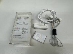 (管25384)【Apple】iPod shuffle 第2世代 1GB MA564J/A シルバー アイポッド 簡易確認のみ 中古 ジャンク品