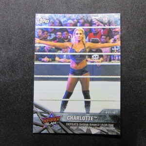 2017 Topps WWE Women’s Division #WWE-2 Charlotte