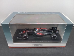 EBBRO 1/43 McLaren Honda MP4-30 Japan GP No.14 Fernando Alonso エブロ