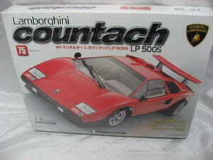 DeAGOSTINI デアゴスティーニ 週刊ランボルギーニ カウンタック LP500S 1/8SCALE　第75号　新品