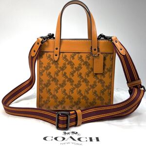 COACH コーチ 2way ハンドバッグ ショルダーバッグ　CD750 レディース　馬車　鞄　かばん　レザー