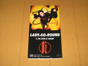 美品CD LADY-GO-ROUND / LOVE＆CHAIN 8cmシングルCD B