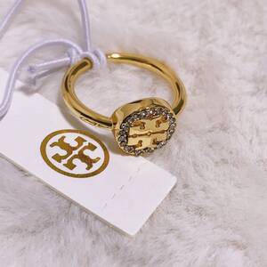 新品未使用　TB015 Tory Burch トリーバーチ　キラ　リング　US7 日本サイズ１４号