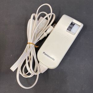 N 4713　[ Panasonic 電気敷毛布 コントローラー ]　通電確認済み パナソニック デジタルIC 室温センサー 電源ケーブル 温度調整 電気毛布