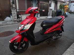 ヤマハ シグナスX 1型 エンジン始動OK バッテリー新品 機関良好 SE12J SP忠男スーパーコンバットマフラー ベリアル