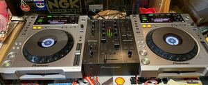 Pioneer DJ CDJ CDJ-850 ミキサー　DJM-350 fostex スピーカー　PM0.4n まとめ売り。送料無料！