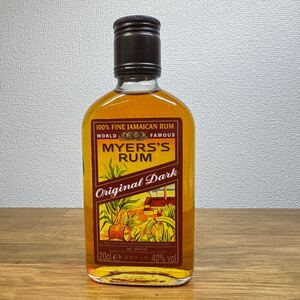 未開封 MYERS’S RUM マイヤーズラム オリジナルダーク 200ml 40% スピリッツ ラム 洋酒