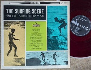 The Marketts-The Surfing Scene★東芝ペラジャケ赤盤