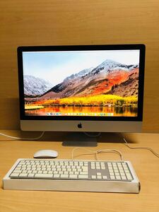 iMac (Retina 5K, 27-inch A1419/Intel Core i5/ 1TB 電源確認のみジャンク品マウスA1657とキーパッド付き、