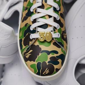 [当選/30周年コラボ]スタンスミス×BAPE 28.5CM