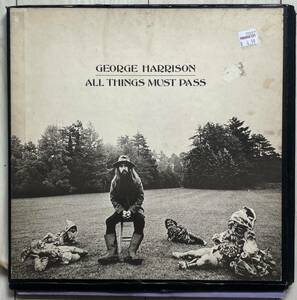 【US盤オリジ】George Harrison / All Things Must Pass　ポスターなし/BOX/3LP