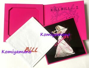 キルビル BILLのハンカチ 非売品 プロモ KILL BILL 新品 小道具 プロップ 映画 クエンティン・タランティーノ ユマ・サーマン