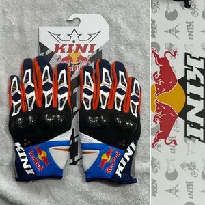 ★在庫処分 未使用品 KINI RED BULL COMPETITION RALLYE GLOVES Sサイズ キニ レッドブル レーシンググローブ バイク 手袋 A61125-9