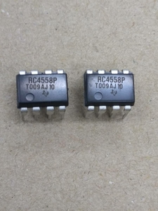 【〒無料】☆VINTAGE☆ 90年代 T.I製 汎用OP-AMP RC4558P 10個セット