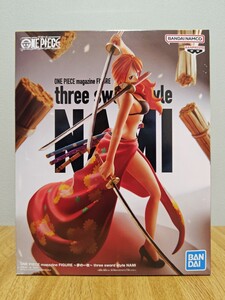 未開封品 ONE PIECE magazine FIGURE 夢の一枚 ワンピース ナミ three sword style NAMI フィギュア 三刀流 ONE PIECE