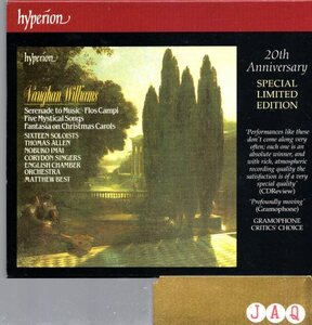 Vaughan Williams: Serenade Flos Campi; Five Mystical Songs Matthew Best / Corydon Singers / English Chamber Orchestra