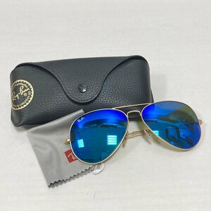 YA1 Ray-Ban レイバン アビエーター RB-3025 112/17 ゴールドフレーム 62□14 サングラス