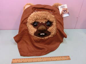 スターウォーズ イウォーク ウィケット 顔型ぬいぐるみ クッション人形32㎝ STAR WARS WICKET EWOK Plush stuffed toy 等身大 枕 まくら