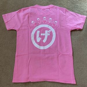 ☆神奈川　ゲンベイ商店　カナロコ星人　コラボTシャツ　140㎝　ピンク色☆