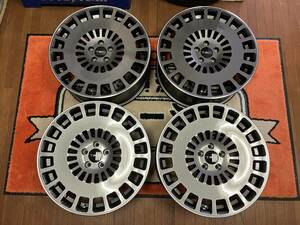 ◆即納OK◆ホイールのみ4本Set!!新品 未使用 展示品◆トヨタ TRD TF8 18インチ 7.5J +48 PCD100 5H ダークガンメタ◆プリウス PHV カローラ