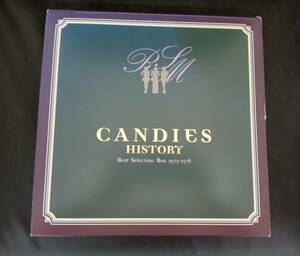 キャンディーズ CD CANDIES HISTORY~Best Selection Box 1973-1978