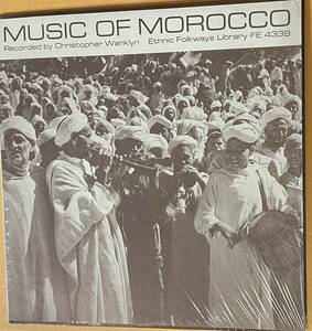 LP Music of Morocco モロッコ　folkways