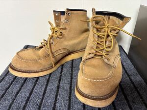 RED WING レッドウィング　ブーツ ワークブーツ スエード アイリッシュセッター 四角犬タグ 8173