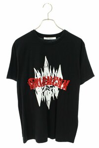 ジバンシィ Tシャツ サイズ:XS ロゴ刺繍Tシャツ 中古 OM10