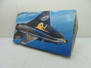 【管理G567】【未組立】Hasegawa 　ハセガワ　J-35J DRAKEN　スウェーデン空軍　迎撃機　ドラケン　1/72　プラモ　模型