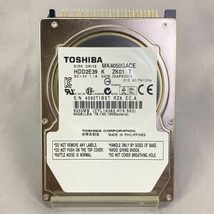 中古 東芝 TOSHIBA カーナビ用 HDD ハードディスク 車載用 40GB MK4050GACE ジャンク ［209-12］