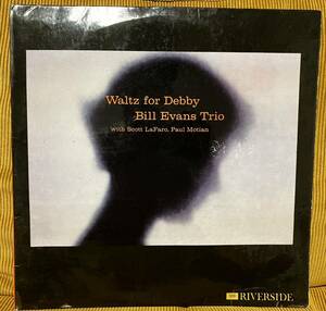 1962年 UKオリジ Mono Bill Evans Waltz For Debby ビル・エヴァンス RIVERSIDE RLP399 レコード