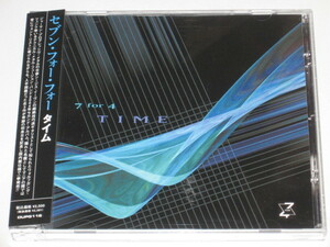 CD 7 For 4(セブン・フォー・フォー)『タイム Time』帯付