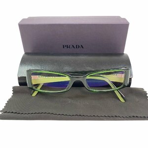 プラダ PRADA レディース サングラス メガネ VPR 15G 度なし ケース付き