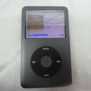 Apple iPod classic 160GB ブラック MC297JA ハードケース保護フィルム付 美品　アイポッドクラシック