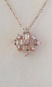 ◆新品◆ K18PG ダイヤモンド ネックレス 0.3ct ピンクゴールド