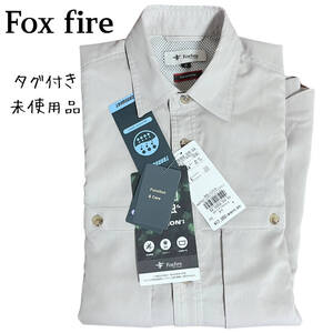 ★タグ付き未使用★Fox fire フォックスファイヤー 防虫 スコーロン　SCブリーザブルシャツL/S キャンプ 釣り ティムコ モンベル シマノ