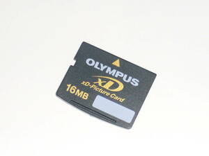 動作保証！OLYMPUS 純正 xDピクチャーカード 16MB 安心の日本製