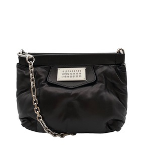 Maison Margiela グラムスラム レッドカーペットミニ チェーンショルダーバッグ 56wf0161 レザー ショルダーバッグ レディース 中古