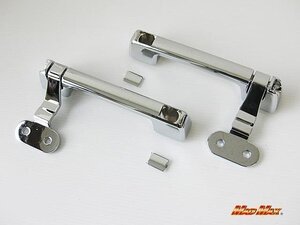 【在庫処分】トラック用品 ふそう フルコンファイター/NEWファイター/ベストワンファイター メッキ フロントグリップ 左右SET【送料800円】