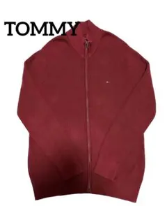 【美品】TOMMY  パーカー　赤