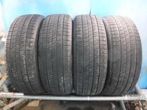 送料無料●8分山 17年 4本 ブリヂストン 215/60R17 VRX2 17インチ●31605