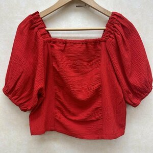 エックスガール 05192318 STITCH TOPS ステッチトップス カットソー シャツ、ブラウス シャツ、ブラウス 2 赤 / レッド